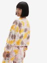 Vans Felpa batik VANS Grunge giallo e rosa da donna