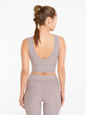 Puma Canotta sportiva viola chiaro da donna Puma Studio Yogini