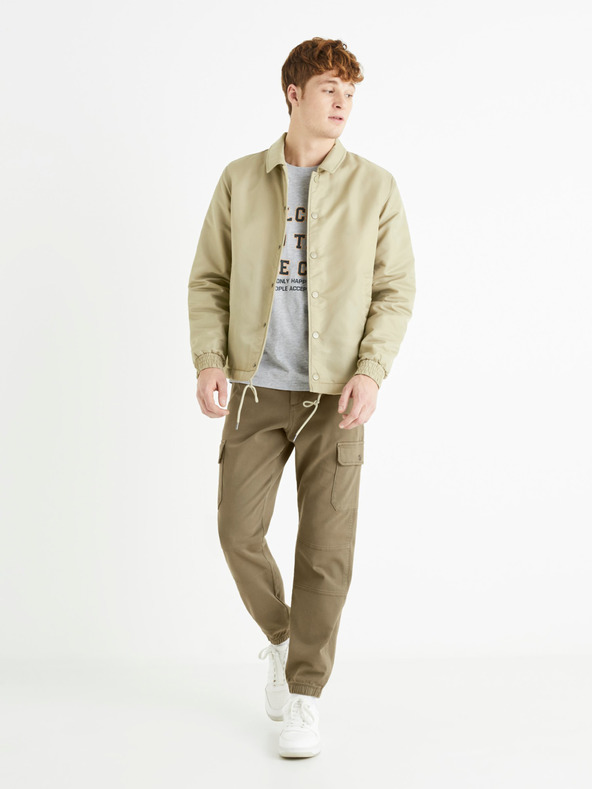 Celio Giacca da uomo verde chiaro Celio