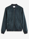 Celio Bomber da uomo blu scuro in pelle scamosciata Celio Budain