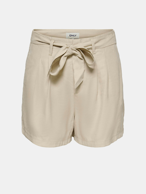 ONLY Pantaloncini beige con cravatta SOLO Mago