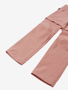 Reima Pantaloni rosa chiaro per bambina con gambe staccabili Reima Virrat