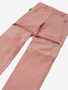 Reima Pantaloni rosa chiaro per bambina con gambe staccabili Reima Virrat