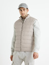 Celio Gilet trapuntato grigio chiaro da uomo Celio Bulock