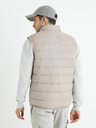 Celio Gilet trapuntato grigio chiaro da uomo Celio Bulock