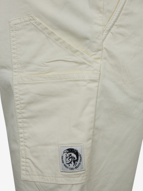 Diesel Pantaloncini da uomo con tasche Diesel Cream Haty