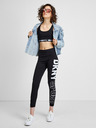 DKNY Leggings sportivi da donna neri DKNY