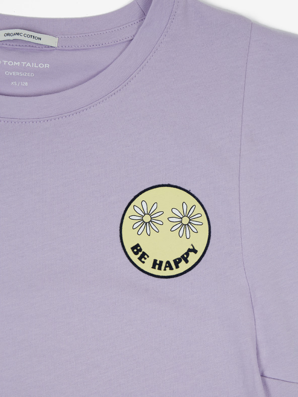 Tom Tailor Canotta per ragazze Tom Tailor viola chiaro