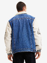 Desigual Giacca denim Desigual Wolf bianca e blu da uomo