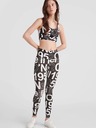 O'Neill Leggings sportivi a fantasia bianchi e neri da donna O'Neill Multi