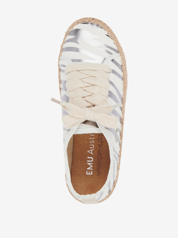 EMU Australia Scarpe da ginnastica bianche da donna Emu Australia Agonis Zebra White