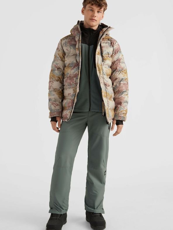 O'Neill Giacca invernale trapuntata O'Neill Mountain beige da uomo