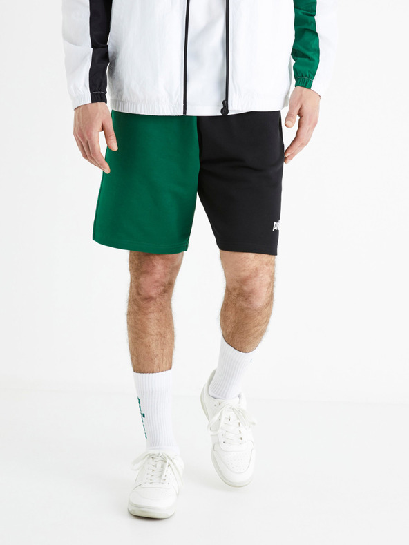 Celio Pantalone da uomo nero e verde Celio Prince