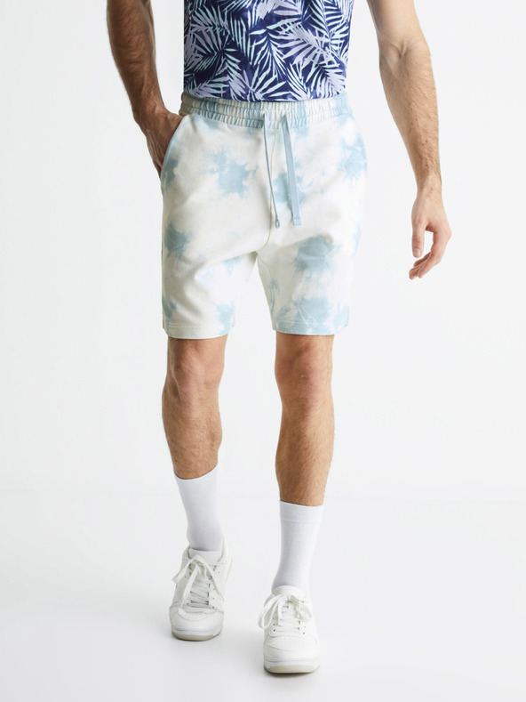 Celio Pantaloncini batik blu Celio Botache