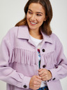 Orsay ORSAY Giacca camicia viola chiaro con frange