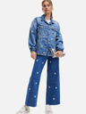 Desigual Giacca in denim blu da donna a fantasia Desigual Aramis