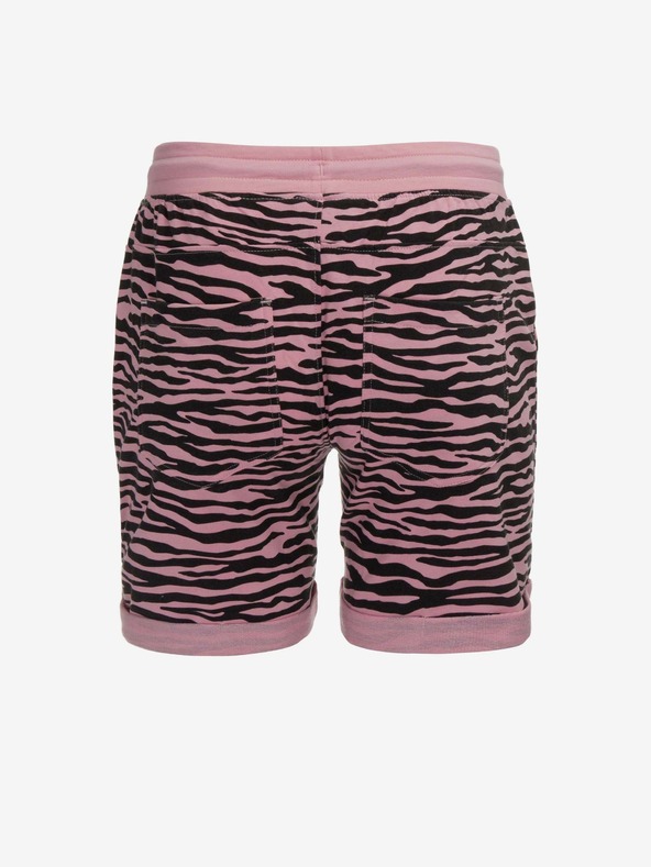 ALPINE PRO Pantaloncini da tuta rosa fantasia da donna ALPINE PRO Lonia