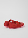 Camper Ballerine in pelle rosse da bambina Camper