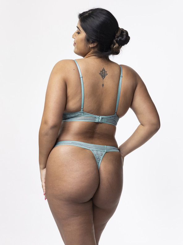 DORINA Perizoma in pizzo da donna azzurro DORINA Yuka