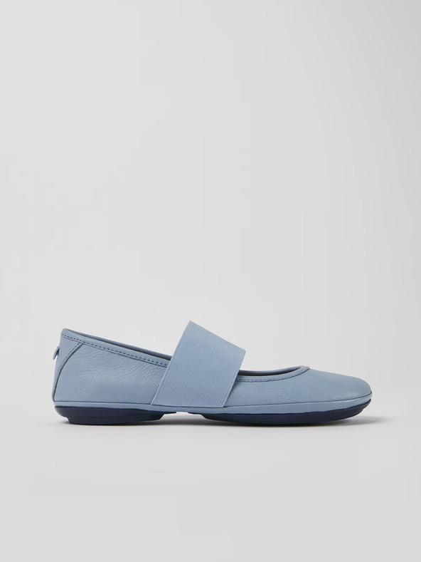 Camper Ballerine Camper in pelle blu da donna