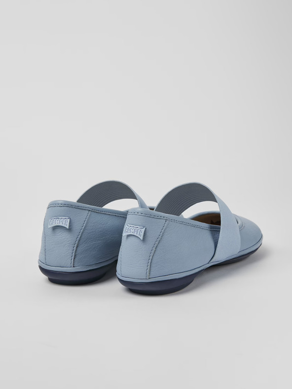 Camper Ballerine Camper in pelle blu da donna