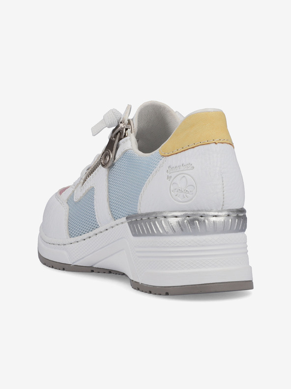 Rieker Sneakers slip on Rieker bianche da donna