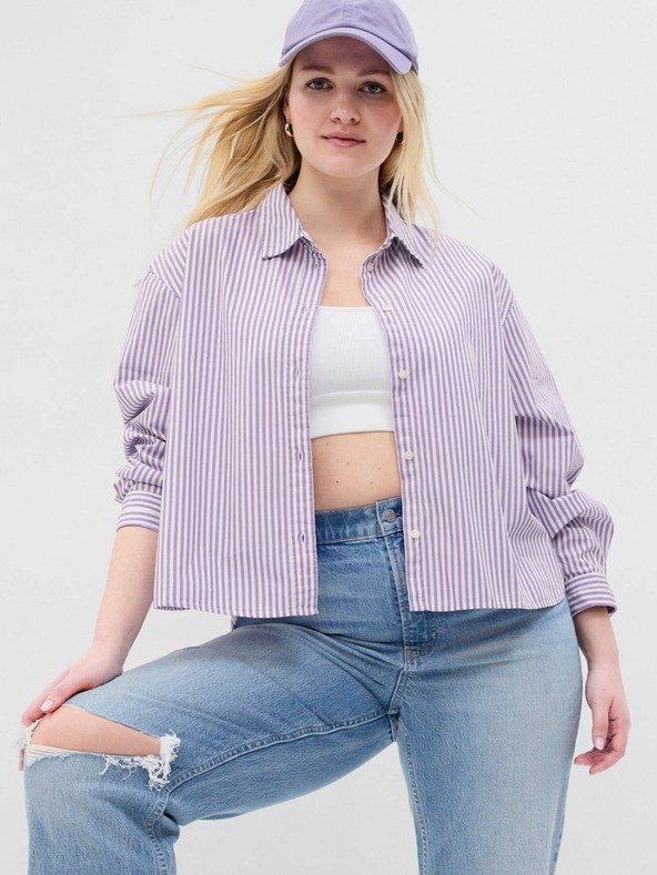 GAP Crop Cotton Shirt GAP