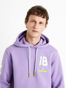 Celio Felpa con cappuccio viola da uomo Celio Dragon Ball Z