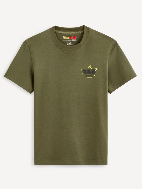 Celio Maglietta in cotone verde da uomo Celio Dragon Ball Z