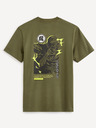 Celio Maglietta in cotone verde da uomo Celio Dragon Ball Z
