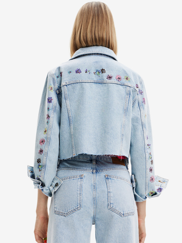 Desigual Giacca di jeans Desigual Soho blu chiaro da donna