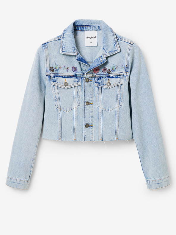 Desigual Giacca di jeans Desigual Soho blu chiaro da donna