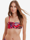 Desigual Desigual Playa top costume da bagno da donna rosso fantasia