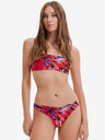 Desigual Desigual Playa top costume da bagno da donna rosso fantasia