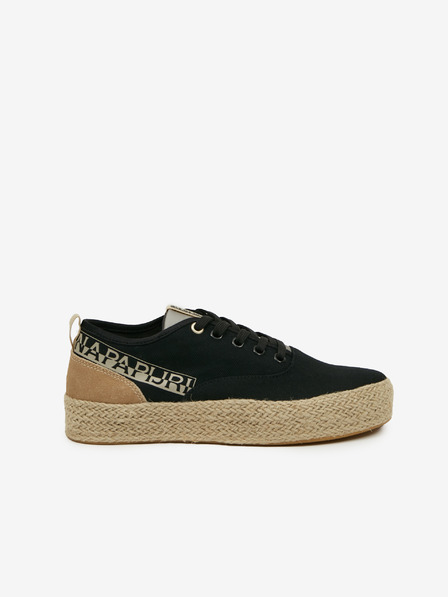 Napapijri Scarpe con plateau nere da donna NAPAPIJRI