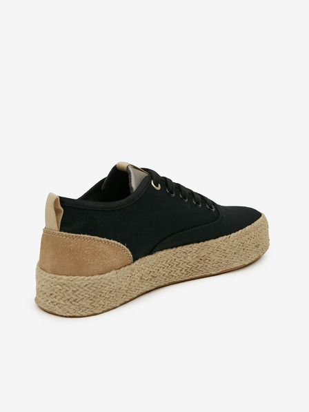 Napapijri Scarpe con plateau nere da donna NAPAPIJRI