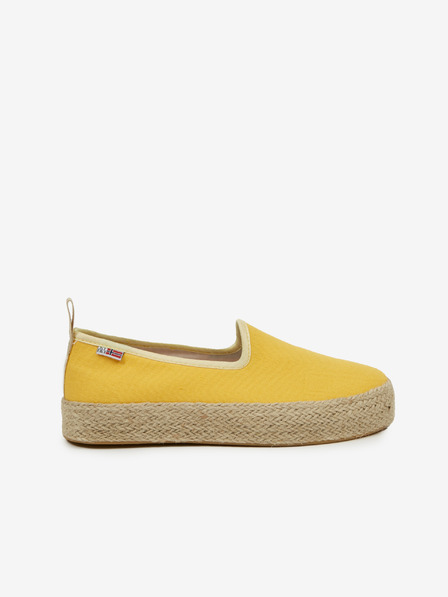 Napapijri Espadrillas platform gialle da donna NAPAPIJRI