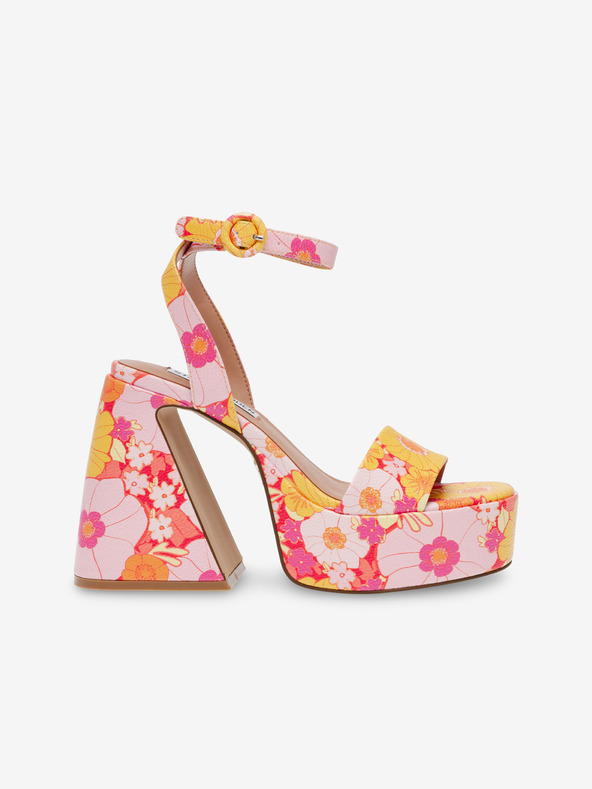 Steve Madden Sandali con tacco da donna arancione e rosa Steve Madden