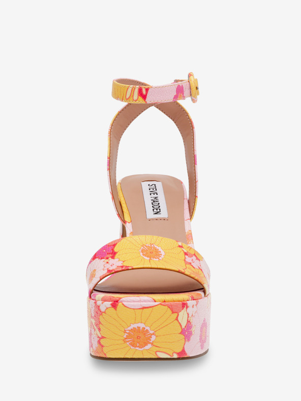 Steve Madden Sandali con tacco da donna arancione e rosa Steve Madden