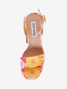 Steve Madden Sandali con tacco da donna arancione e rosa Steve Madden