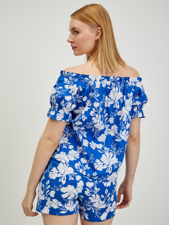 Orsay Camicetta floreale blu da donna ORSAY