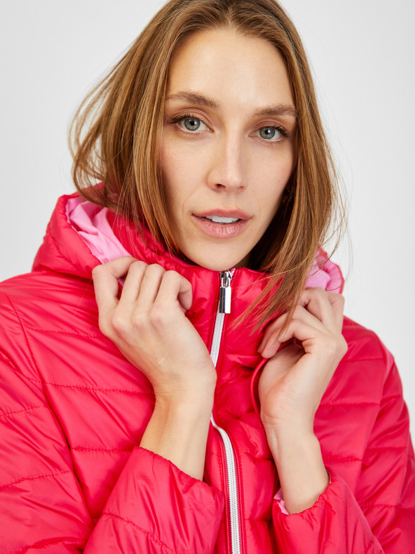 Orsay Giacca invernale trapuntata rosa scuro da donna ORSAY