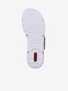 Rieker Sandali con zeppa da donna color kaki Rieker