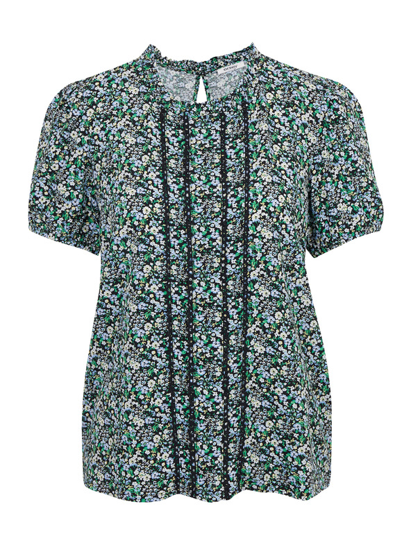 Orsay Camicetta fantasia da donna verde ORSAY