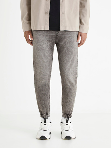 Celio Jeans jogger da uomo grigi Celio Bojog3