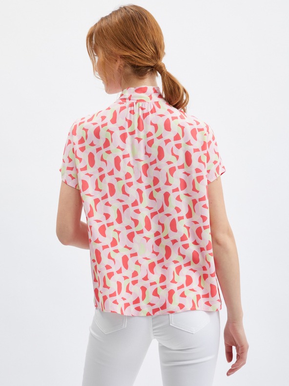 Orsay Camicetta rosa da donna a fantasia ORSAY