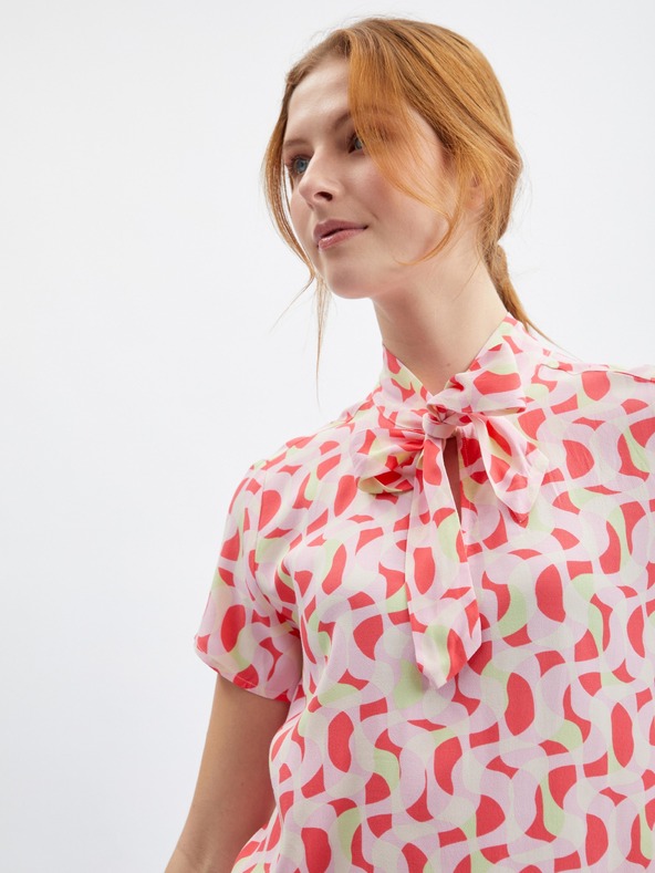 Orsay Camicetta rosa da donna a fantasia ORSAY
