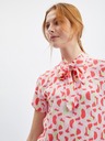 Orsay Camicetta rosa da donna a fantasia ORSAY