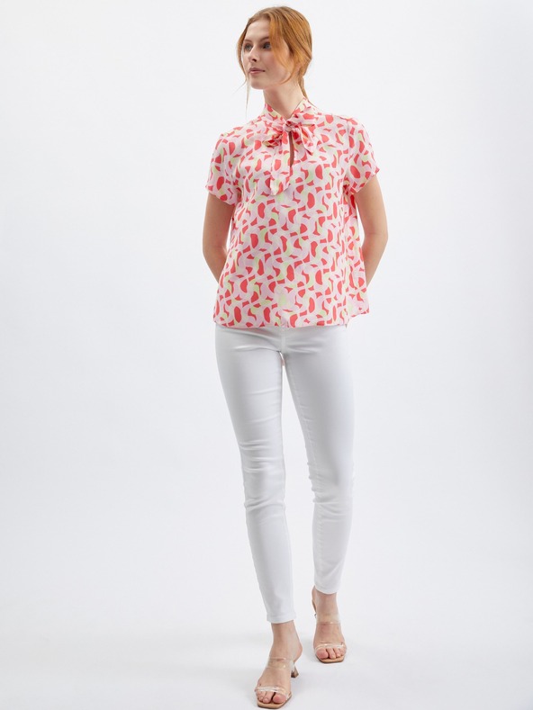 Orsay Camicetta rosa da donna a fantasia ORSAY
