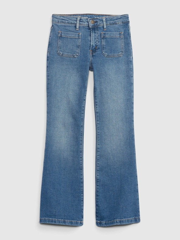GAP Kids high rise flare jeans GAP